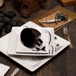 Aparelho de Jantar, Chá e Café Oxford Quartier Tattoo 42 Peças - 2