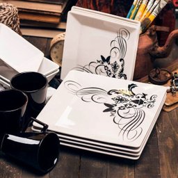 Aparelho de Jantar, Chá e Café Oxford Quartier Tattoo 42 Peças - 1