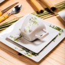 Ver imagem 3 de Aparelho de Jantar e Chá Oxford Quartier Bamboo 30 Peças
