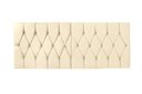 Ver imagem 2 de Cabeceira Painel Dubai Deluxe Estofada Queen Size Areia - 1,60 metros