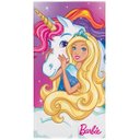 Ver imagem 1 de Toalha Gigante Aveludada Personagens -Feminina - Barbie Unicornio