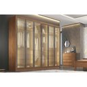 Ver imagem 1 de Guarda Roupa Casal Linea 6 Portas 6GAVS Fendi N. Horizonte