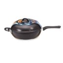 Ver imagem 1 de Frigideira Alta com Tampa Eirilar Long Life Preta 28 Cm