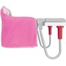 Cadeira de Refeição para Mesa Fit Rosa Lacinho Menina Resistente Tutti Baby Original 2019 - 2