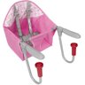 Cadeira de Refeição para Mesa Fit Rosa Lacinho Menina Resistente Tutti Baby Original 2019 - 1