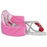 Cadeira de Refeição para Mesa Fit Rosa Lacinho Menina Resistente Tutti Baby Original 2019 - 4