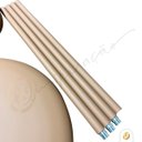 Ver mais imagens de Coluna Dot LED Luminária de Chão Piso 3000k Terracota 12W 1,65m Alumínio Bivolt