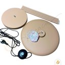 Ver imagem 2 de Coluna Dot LED Luminária de Chão Piso 3000k Terracota 12W 1,65m Alumínio Bivolt
