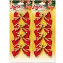 Ver imagem 2 de Kit 96 Laços de Bolinhas Pingentes Natalino Árvore Natal 6cm