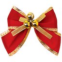 Ver imagem 4 de Kit 96 Laços de Bolinhas Pingentes Natalino Árvore Natal 6cm