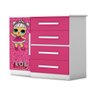 Jogo de Quarto Boneca LOL - Magenta - 4