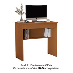 Mesa Escrivaninha Estudo Computador Notebook Vitória 2.0 Freijo - 3
