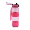 (Lifestyle) Garrafa Squeeze com Alça Lateral - Fúcsia - 3