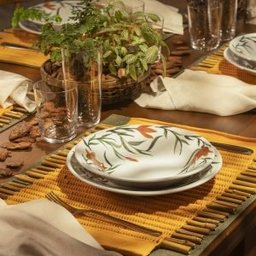 Aparelho de Jantar 30 Peças Biona Donna Lírios Oxford AM30-5410 - 7