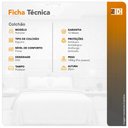 Ver imagem 3 de Colchão Viúva Anjos Hanover Espuma D33 Bordado 128x188x20cm