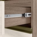 Ver imagem 5 de Balcão com Tampo 4 Gavetas MDF 40 cm Kali 1641022 Carvalho Toq Bianco Nicioli