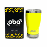 Copo Térmico Aço Inox Parede Dupla e Isolamento a Vácuo com Tampa 473 Ml Oba Térmic Neon Brilha no e - 5