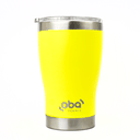 Ver imagem 2 de Copo Térmico Aço Inox Parede Dupla e Isolamento a Vácuo com Tampa 473 Ml Oba Térmic Neon Brilha no e
