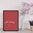 Ver imagem 2 de Quadro O Sentir É Particular 45x34cm - com vidro:Madeira preta