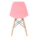 Ver imagem 7 de KIT - Mesa Eames 100 cm branco + 4 cadeiras Eames Eiffel DSW rosa