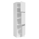 Ver imagem 5 de Paneleiro Armário de Cozinha 60 cm 3 Portas Branco Glamy Madesa