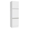 Paneleiro Armário de Cozinha 60 cm 3 Portas Branco Glamy Madesa - 2