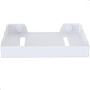Ver imagem 1 de Porta Sabonete Parede Banheiro Saboneteira Branco Inox F.max