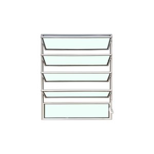 Vitro Basculante 100x100 Alumínio Branco