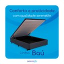 Ver imagem 6 de Cama Box Baú Solteirão Serenelife - Corano Preto