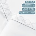 Ver imagem 3 de Conjunto Casal Queen Size Madri Algodão Toque Super Macio