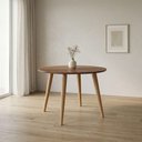 Ver imagem 6 de Mesa de Jantar Redonda 4 Lugares Tampo Mdf 109 Cm 17918 Cinamomo Molci