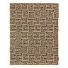 Tapete Sala Moderno Geometrico Tabuleiro 150x200 Cm Bege 72 - 4