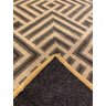 Tapete Sala Moderno Geometrico Tabuleiro 150x200 Cm Bege 72 - 3