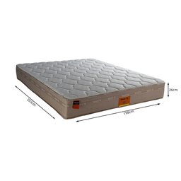 Colchão King Size Black Tie Extra Firme Fortezza 193x203 - 2