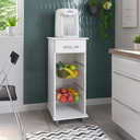Ver imagem 5 de Fruteira 2 Cestos 1 Gaveta Regia Branco Fiorello