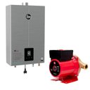 Ver imagem 1 de Aquecedor Inox 20 Litros Gn Bivolt + Bomba 350w 220v Rheem