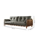 Ver imagem 3 de Sofá Living 220cm Las Vegas Zara Estofados