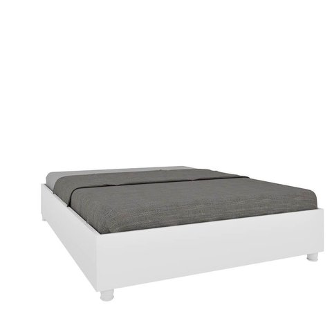 Cama Box Casal Queen Monaco Tcil Móveis:branco