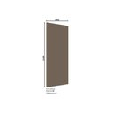 Ver imagem 2 de Fechamento de Cozinha Modulado Jequitibá MDF 240cm Marrom Móveis Henn