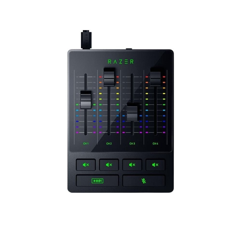 Áudio Mixer - All-in-one Analog Mixer For Broadcasting And Streaming Nasa Packaging Razer - Rz190386 - 3