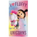 Ver imagem 1 de Toalha Gigante Aveludada Minions Agnes Unicórnio