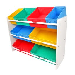 Organizador de Brinquedos Infantil Organibox Colorido Cor:multicolor - 6
