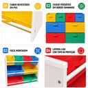 Ver imagem 4 de Organizador de Brinquedos Infantil Organibox Colorido