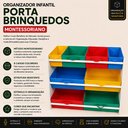 Ver imagem 3 de Organizador de Brinquedos Infantil Organibox Colorido