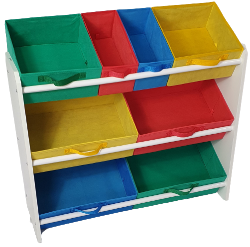 Organizador de Brinquedos Infantil Organibox Colorido Cor:Multicolor - 2