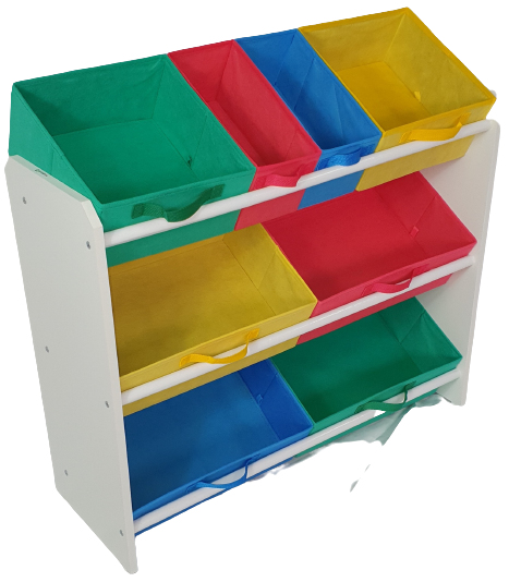 Organizador de Brinquedos Infantil Organibox Colorido Cor:Multicolor - 4