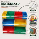 Ver imagem 6 de Organizador de Brinquedos Infantil Organibox Colorido