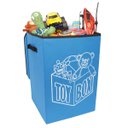 Ver imagem 3 de Cesto Porta Brinquedo, Caixa de Brinquedo - Azul