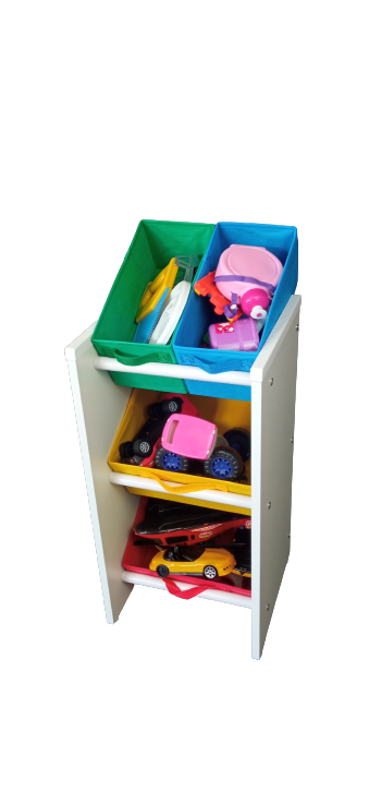 Organizador de Brinquedos Infantil Mini - Colorido - 2