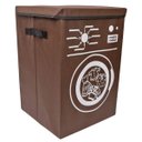 Ver imagem 3 de Cesto para Roupa - Marrom